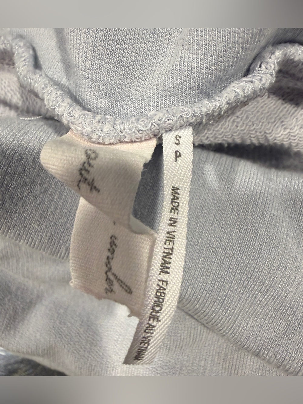 Out From Under Gray Foldover Flare Leggings Pants Size Small - Picture 9 of 9